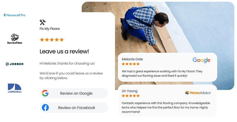 Easily collect reviews and improve online reputation