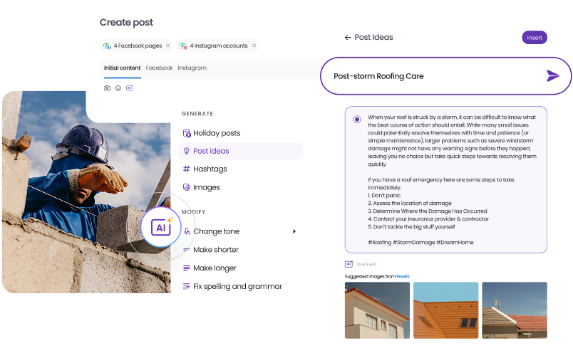 Manage all your social accounts in one place